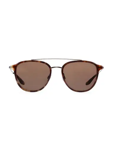 Barton Perreira Men's Courtier 55MM Aviator Sunglasses - Chestnut Antique Gold | Thumbnail 2 Barton Perreira Men's Courtier 55MM Aviator Sunglasses - Chestnut Antique Gold | Thumbnail 2