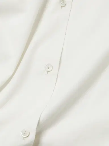 Nili Lotan Women's Yorke Button Down Shirt - White - Size Large | Thumbnail 7