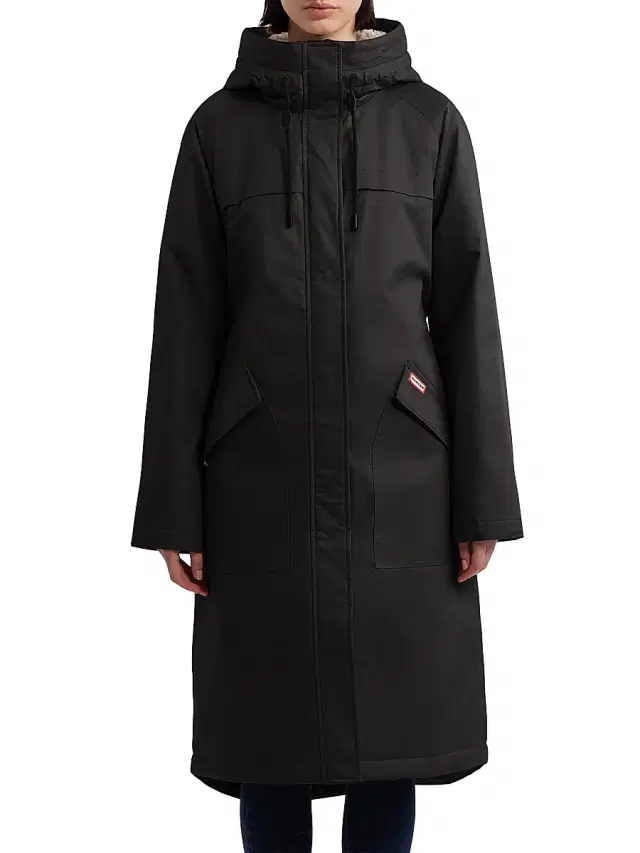 Women's Jane Cotton Padded Hooded Coat - Black