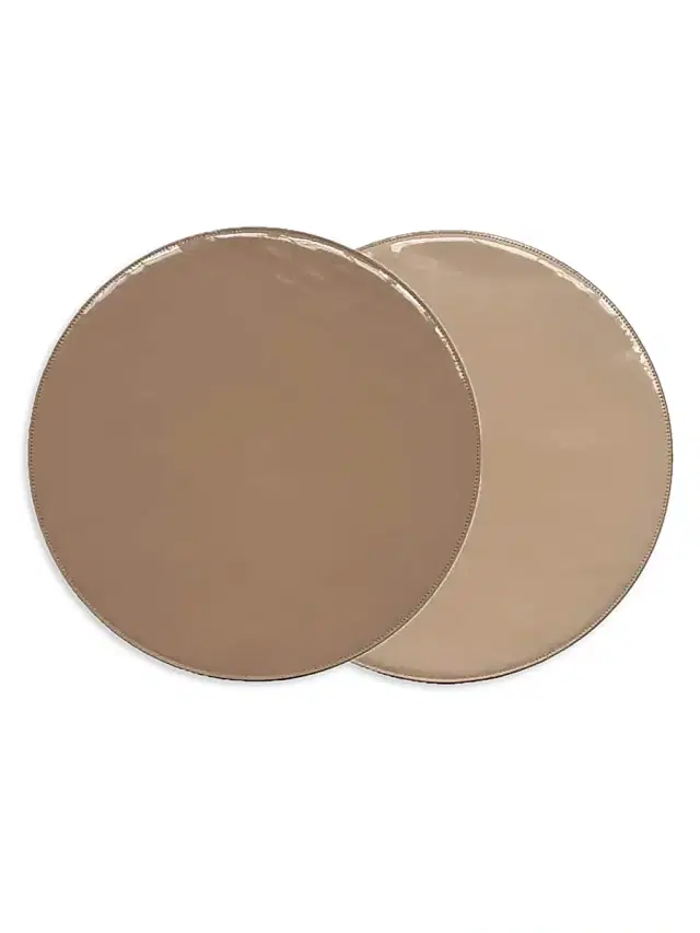 Patent Reversible Placemats Set of 4 - Tan