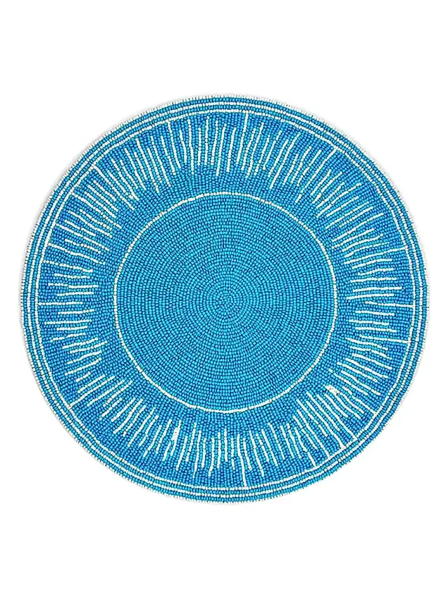 Amalfi Placemats, Set of 2 - Blue & Light Blue