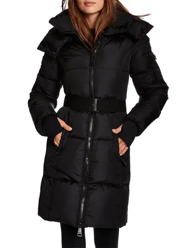 Sam. Women's Noho Belted Matte Shell Down Puffer Coat | Thumbnail 1 Sam. Women's Noho Belted Matte Shell Down Puffer Coat | Thumbnail 1