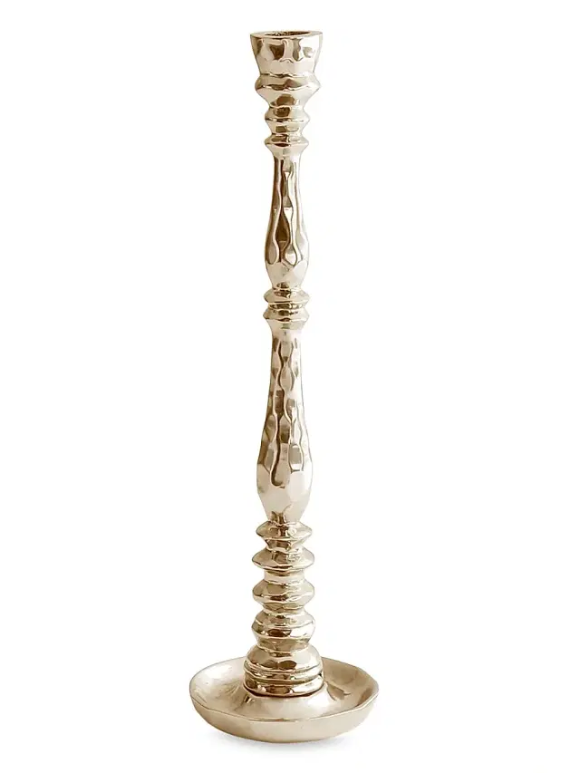 Sierra Modern Candlestick Holder - Gold Medium