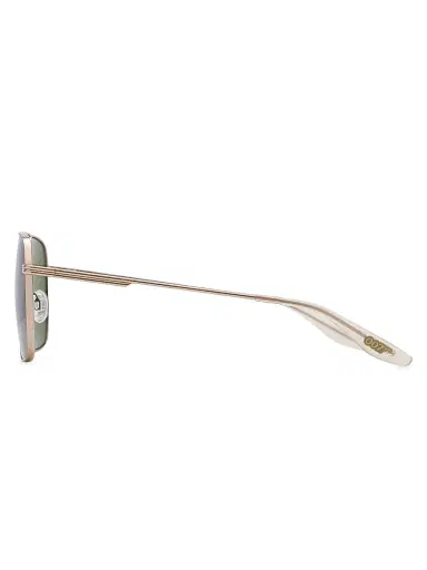 Barton Perreira Men's 007 Legacy Royale Aviator Sunglasses - Gold Bottle Green | Thumbnail 3 Barton Perreira Men's 007 Legacy Royale Aviator Sunglasses - Gold Bottle Green | Thumbnail 3