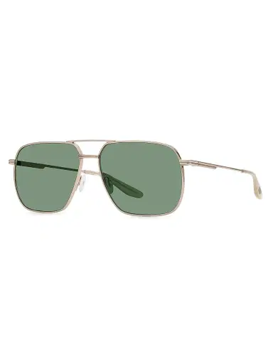 Barton Perreira Men's 007 Legacy Royale Aviator Sunglasses - Gold Bottle Green | Thumbnail 1 Barton Perreira Men's 007 Legacy Royale Aviator Sunglasses - Gold Bottle Green | Thumbnail 1