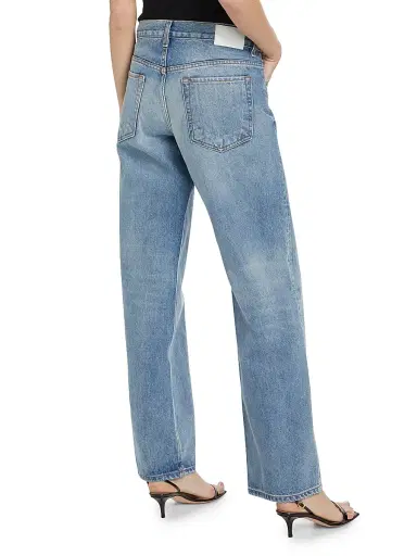 EB Denim Women's Mid-Rise Rigid Boyfriend Jeans | Thumbnail 5 EB Denim Women's Mid-Rise Rigid Boyfriend Jeans | Thumbnail 5