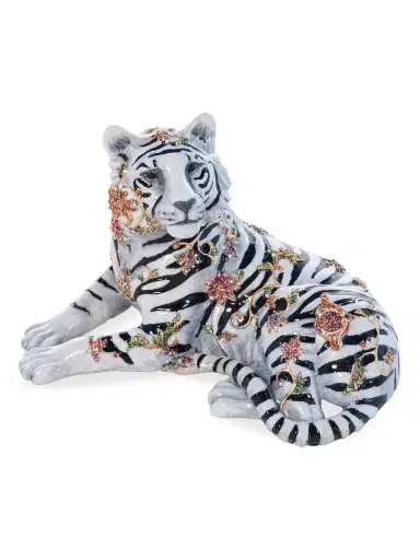 Jay Strongwater Year of the Tiger Figurine - Chinoiserie | Thumbnail 3 Jay Strongwater Year of the Tiger Figurine - Chinoiserie | Thumbnail 3