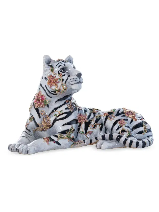 Year of the Tiger Figurine - Chinoiserie