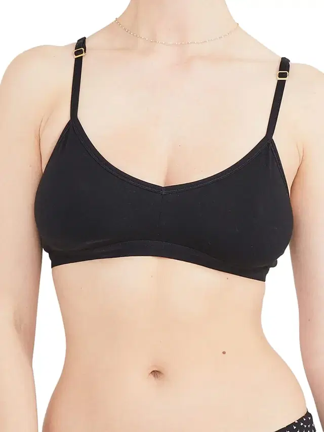Women's The Everyday Nursing Maternity Wireless Bra - Black