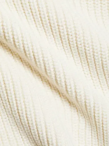 Jenni Kayne Women's Fisherman Cotton Sweater - Ivory - Size XL | Thumbnail 7