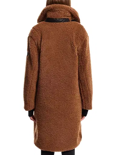 Sam. Women's Sherpa Leather-Trimmed Coat | Thumbnail 7 Sam. Women's Sherpa Leather-Trimmed Coat | Thumbnail 7