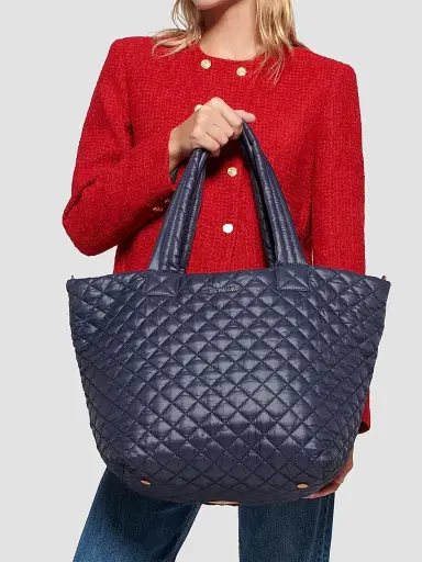 MZ Wallace Women's Medium Metro Tote Deluxe - Dawn Oxford | Thumbnail 6