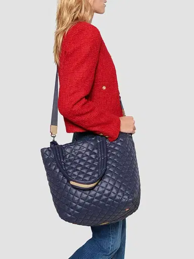 MZ Wallace Women's Medium Metro Tote Deluxe - Dawn Oxford | Thumbnail 7
