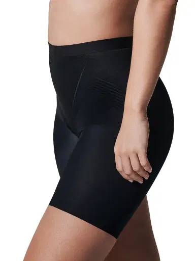 Spanx Women's Thinstincts 2.0 Mid-Thigh Shorts - Very Black - Size 26 | Thumbnail 5 Spanx Women's Thinstincts 2.0 Mid-Thigh Shorts - Very Black - Size 26 | Thumbnail 5