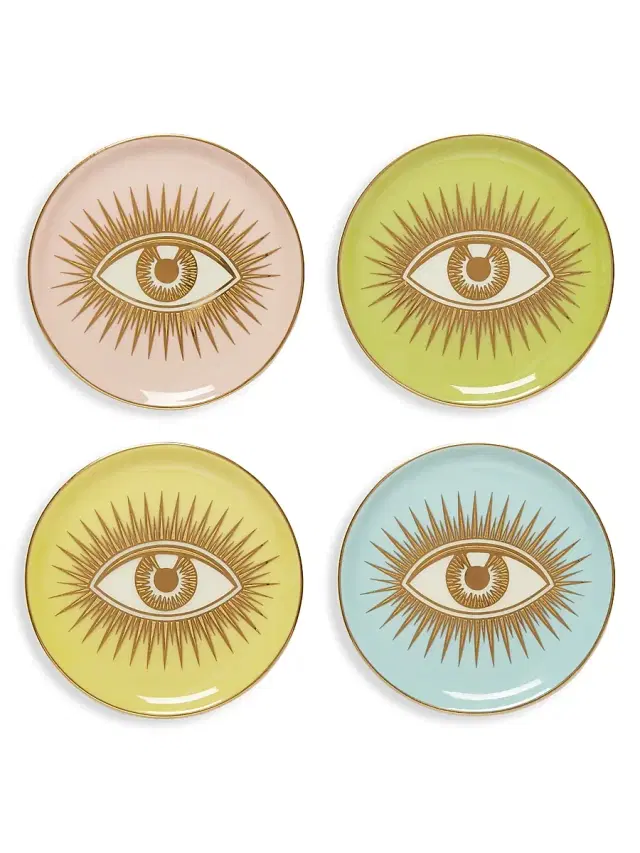 Jonathan Adler Muse Eye Coaster Set