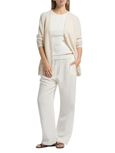 Jenni Kayne Women's Cocoon Cashmere Cardigan - Ivory - Size XL | Thumbnail 2 Jenni Kayne Women's Cocoon Cashmere Cardigan - Ivory - Size XL | Thumbnail 2
