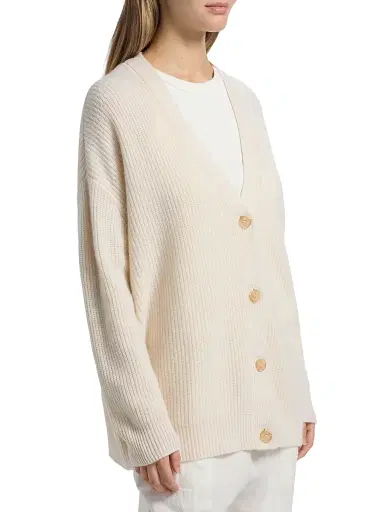 Jenni Kayne Women's Cocoon Cashmere Cardigan - Ivory - Size XL | Thumbnail 4 Jenni Kayne Women's Cocoon Cashmere Cardigan - Ivory - Size XL | Thumbnail 4