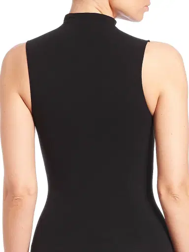 Commando Women's Ballet Mockneck Sleeveless Bodysuit - Black | Thumbnail 4 Commando Women's Ballet Mockneck Sleeveless Bodysuit - Black | Thumbnail 4