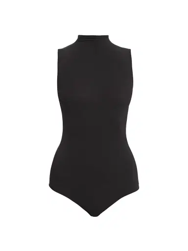 Commando Women's Ballet Mockneck Sleeveless Bodysuit - Black | Thumbnail 1 Commando Women's Ballet Mockneck Sleeveless Bodysuit - Black | Thumbnail 1