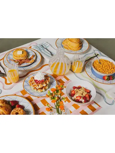 Misette Gird 4-Piece Dinner Plate Set | Thumbnail 4