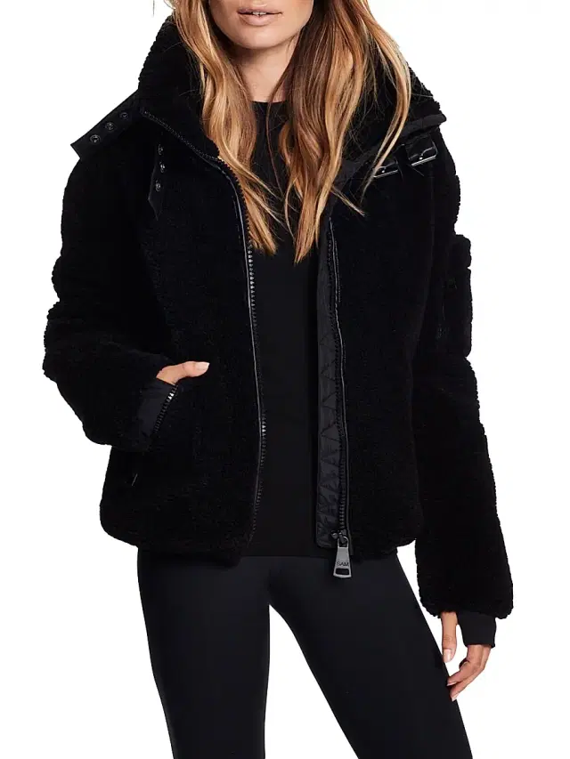SAM. Women's Denver Sherpa Jacket - Black