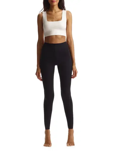 Commando Women's Neoprene Leggings - Black - Size XL | Thumbnail 2