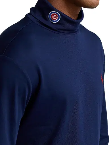 Polo Ralph Lauren Men's Cubs Long-Sleeve Turtleneck - Cruise Navy | Thumbnail 4