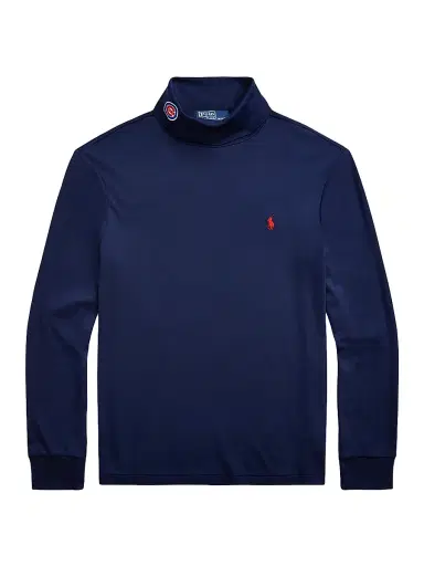 Polo Ralph Lauren Men's Cubs Long-Sleeve Turtleneck - Cruise Navy | Thumbnail 1