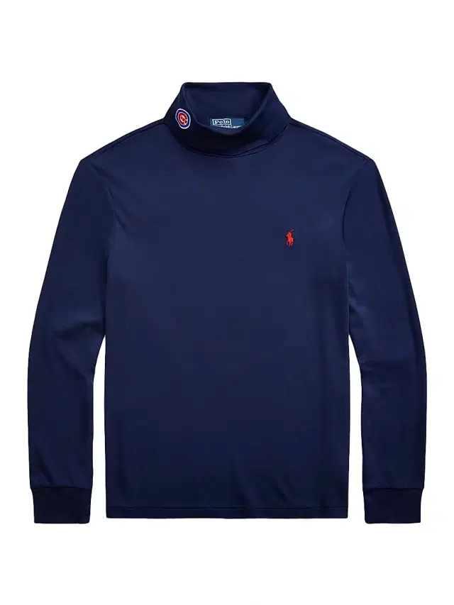 Polo Ralph Lauren Men's Cubs Long-Sleeve Turtleneck - Cruise Navy