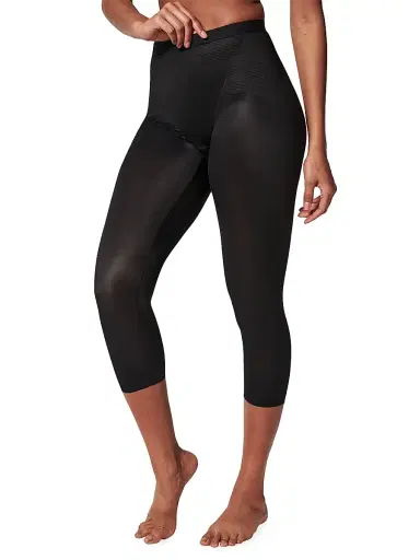 Spanx Women's Thinstincts Single-Layer Leggings - Champagne Beige - Size 18 | Thumbnail 3