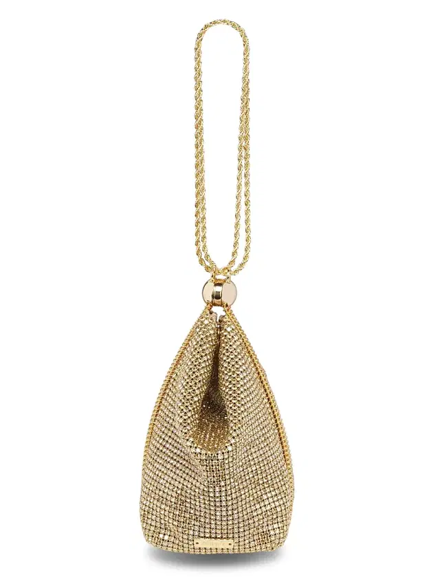 Cult Gaia Women's Rue Rhinestone Wristlet - Sand Dollar