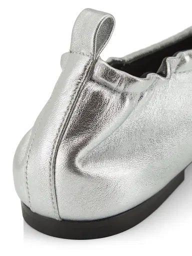 3.1 Phillip Lim Women's Stretch-Back Metallic Leather Ballet Flats | Thumbnail 6 3.1 Phillip Lim Women's Stretch-Back Metallic Leather Ballet Flats | Thumbnail 6