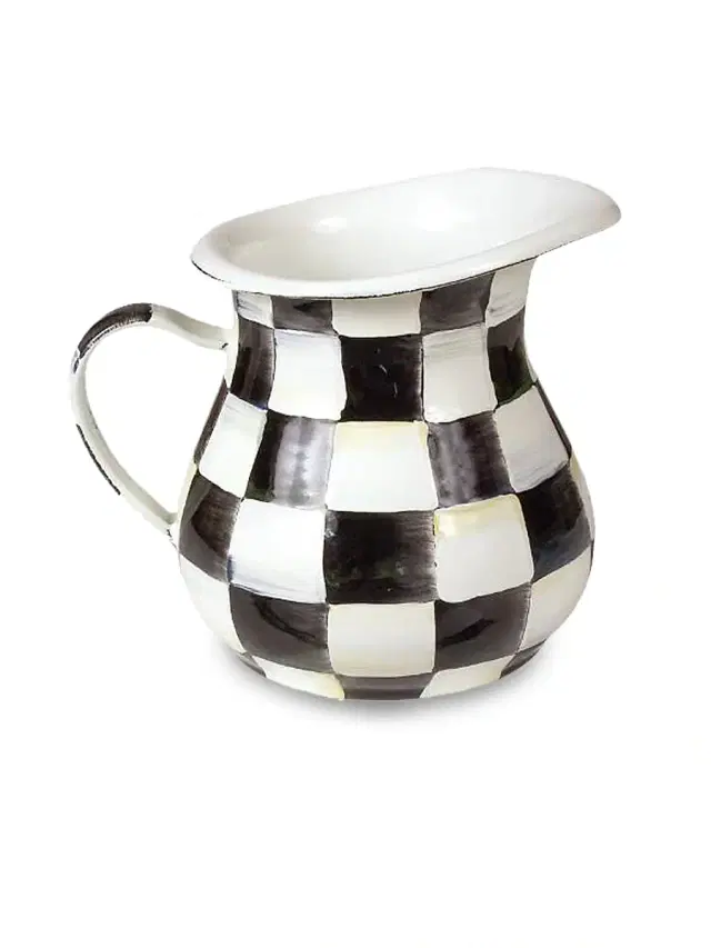 Courtly Check Creamer Large