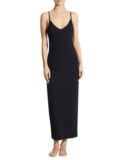 Commando Women's Classic Maxi Slip - Black - Size Medium | Thumbnail 3