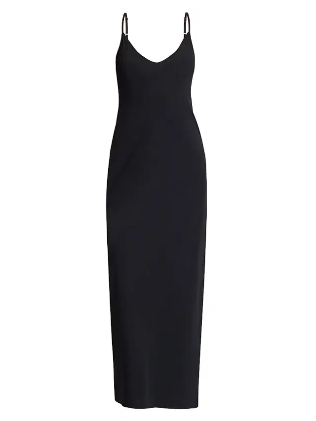 Women's Classic Maxi Slip - Black