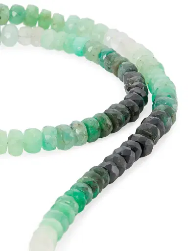 Jia Jia Women's Arizona Emerald Beaded Necklace - Emerald | Thumbnail 4
