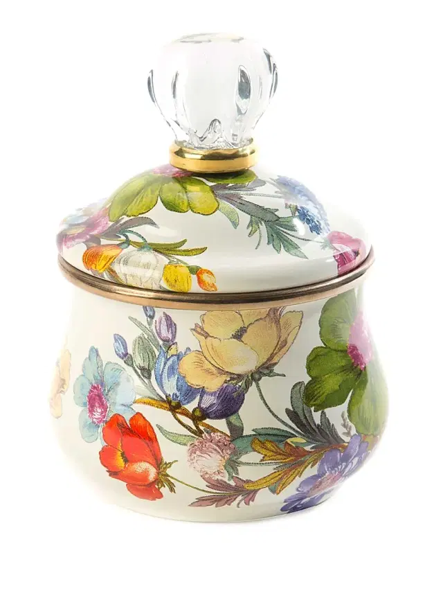 Flower Market Lidded Sugar Bowl