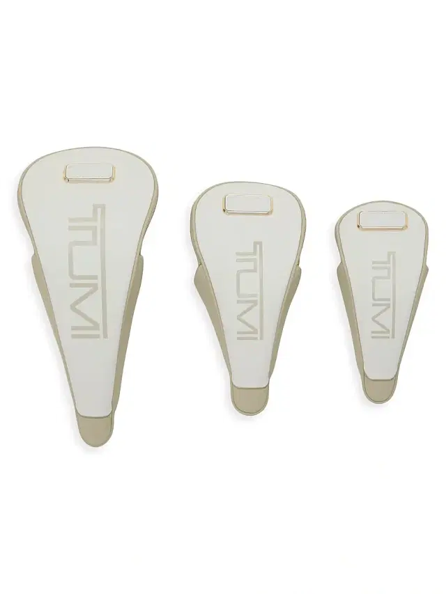 Tumi Travel Accessories Golf Club Cover Set - Off White