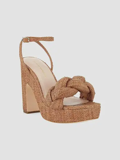 Loeffler Randall Women's Fae Braided Raffia Platform Sandals - Brown - Size 11 | Thumbnail 2 Loeffler Randall Women's Fae Braided Raffia Platform Sandals - Brown - Size 11 | Thumbnail 2