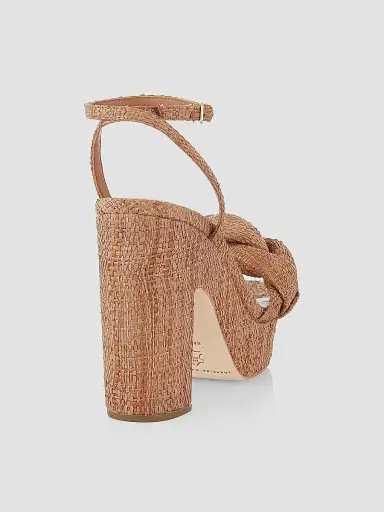 Loeffler Randall Women's Fae Braided Raffia Platform Sandals - Brown - Size 11 | Thumbnail 3 Loeffler Randall Women's Fae Braided Raffia Platform Sandals - Brown - Size 11 | Thumbnail 3
