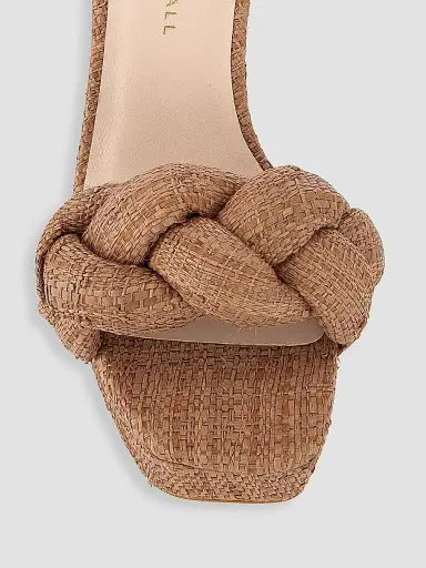Loeffler Randall Women's Fae Braided Raffia Platform Sandals - Brown - Size 11 | Thumbnail 4 Loeffler Randall Women's Fae Braided Raffia Platform Sandals - Brown - Size 11 | Thumbnail 4