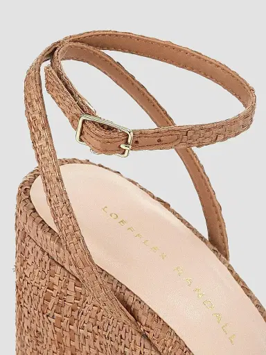 Loeffler Randall Women's Fae Braided Raffia Platform Sandals - Brown - Size 11 | Thumbnail 6 Loeffler Randall Women's Fae Braided Raffia Platform Sandals - Brown - Size 11 | Thumbnail 6