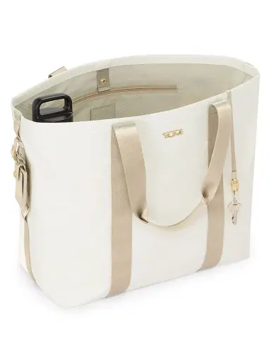 TUMI Men's Alpha Bravo  Essential East-West Tote - Off White | Thumbnail 3