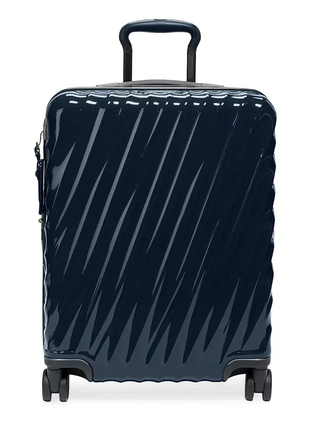 19 Degree Continental Expandable 4-Wheel Carry-On - Navy