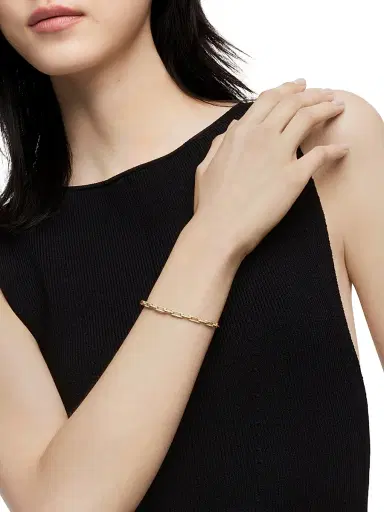 David Yurman Women's Stax Chain Link Bracelet in 18K Yellow Gold - Gold | Thumbnail 2 David Yurman Women's Stax Chain Link Bracelet in 18K Yellow Gold - Gold | Thumbnail 2