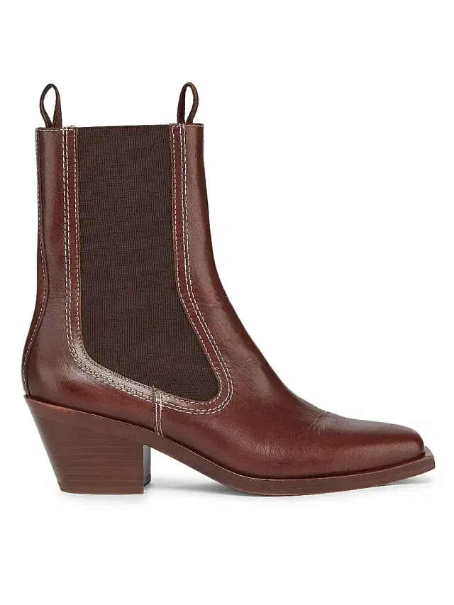 Loeffler Randall Women's Nat 60MM Western Ankle Boots