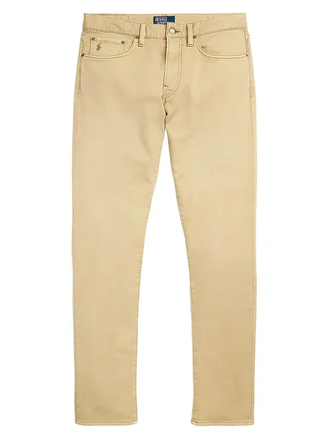 Polo Ralph Lauren Men's Sullivan Stretch-Cotton Chino Pants - Khaki Hill