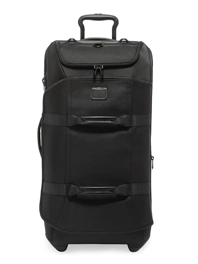 TUMI Men's Alpha Bravo Wheeled Duffel Bag - Black
