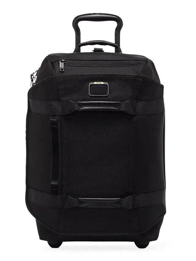 TUMI Men's Alpha Bravo Wheeled Convertible Duffel Bag - Black