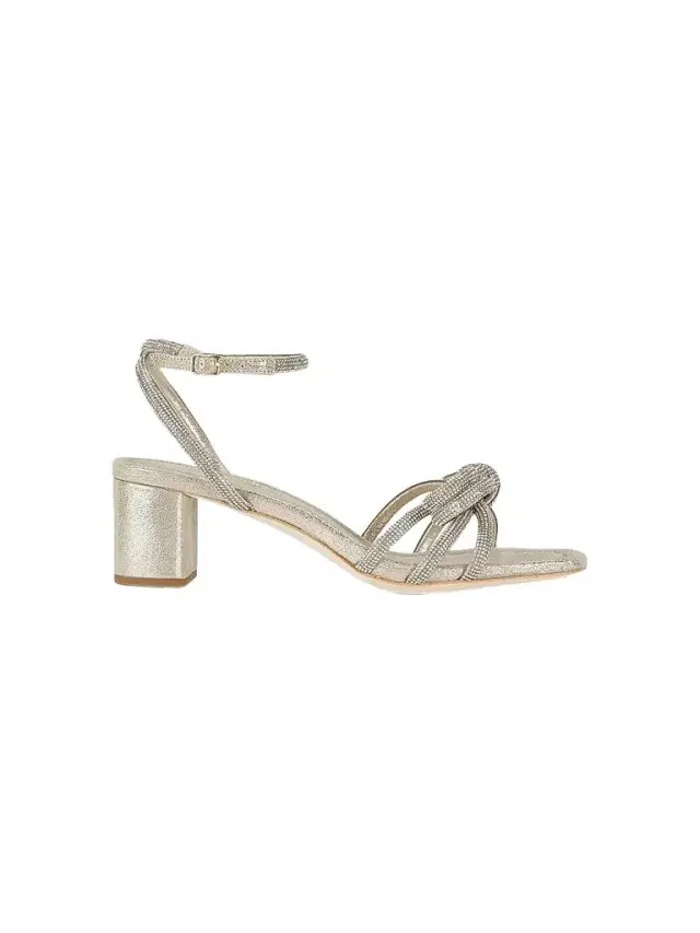Loeffler Randall Women's Mikel Crystal-Embellished Suede Sandals - Cappuccino